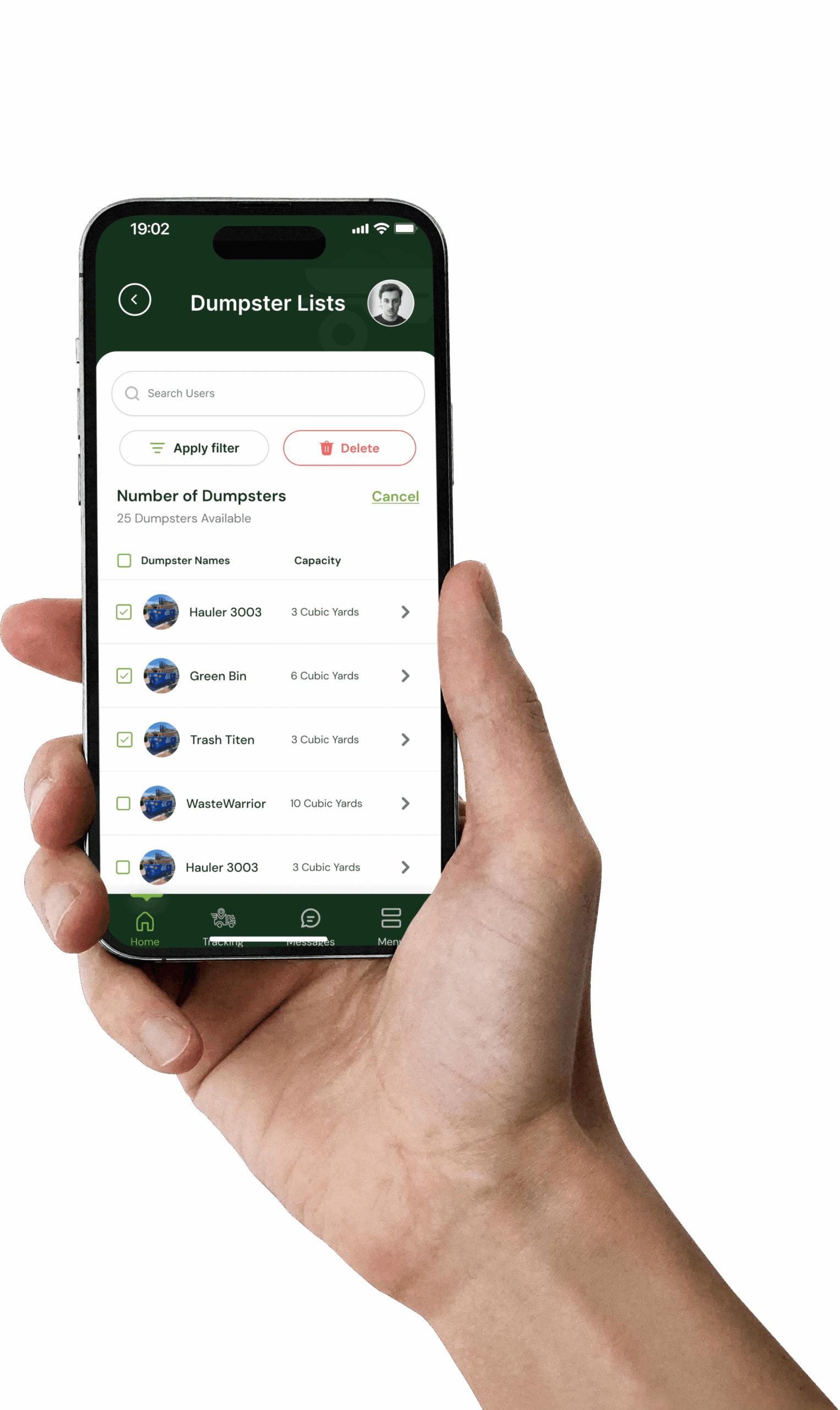 Roll Off Dumpster Rental Software